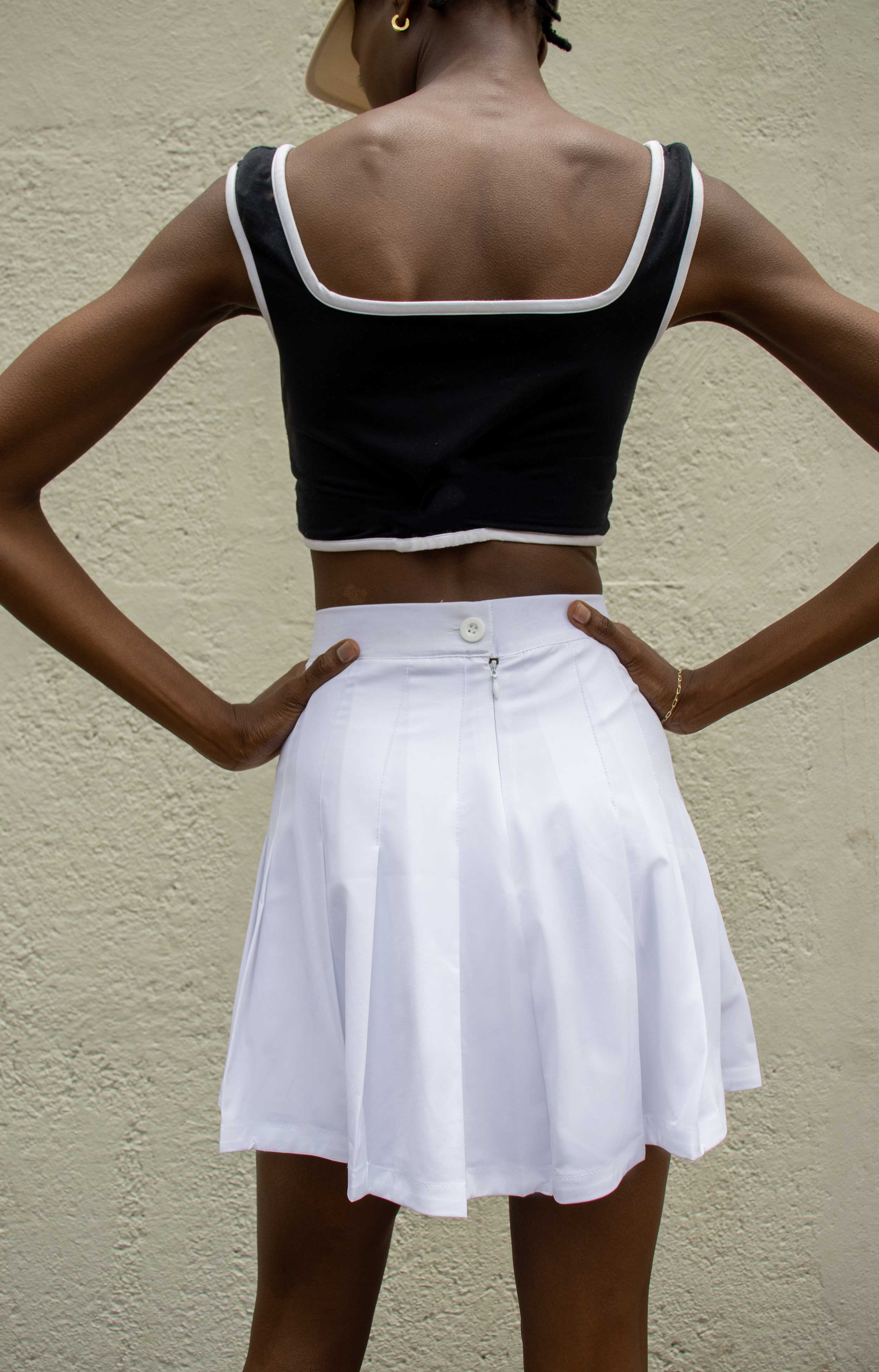 Tennis Skirt - White