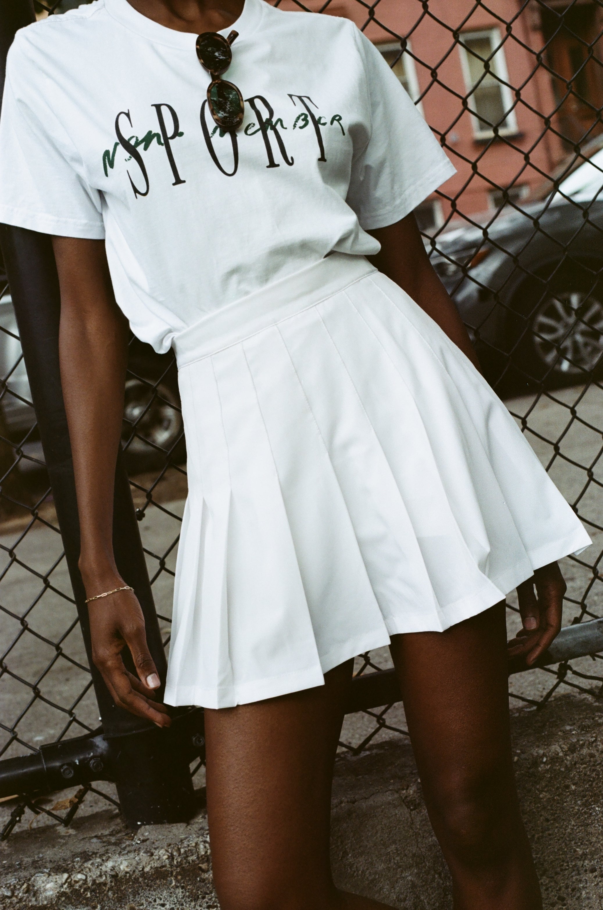 Tennis Skirt - White