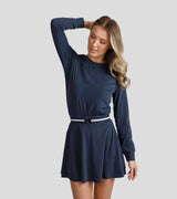 Kiona Long Sleeve Flare Dress