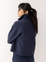 The Half-Zip Pullover - Navy