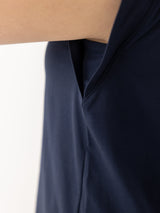 The Sleeveless Shirt - Navy