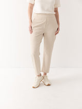 The Pant with Tuxedo Stripe - Sand