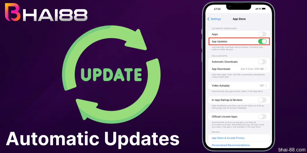 Automatic update options available on Bhai88 Bangladesh