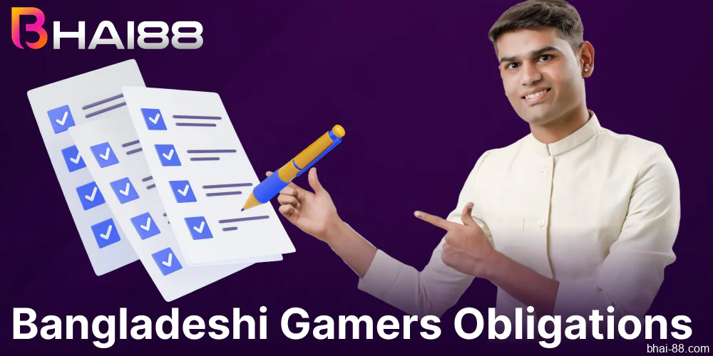 Bhai88 obliations for players from Bangadesh