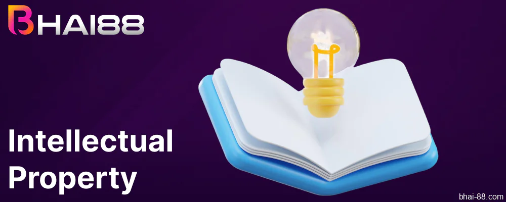 Bhai88 rules regarding intellectual property