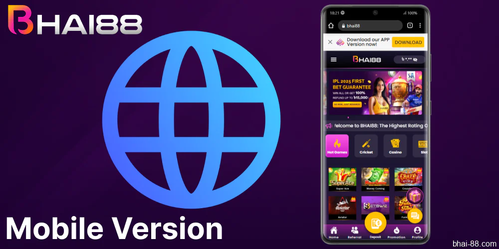 Bhai88 mobile version in Bangladesh