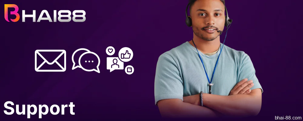 Bhai88 customer support services for players from Bangladesh